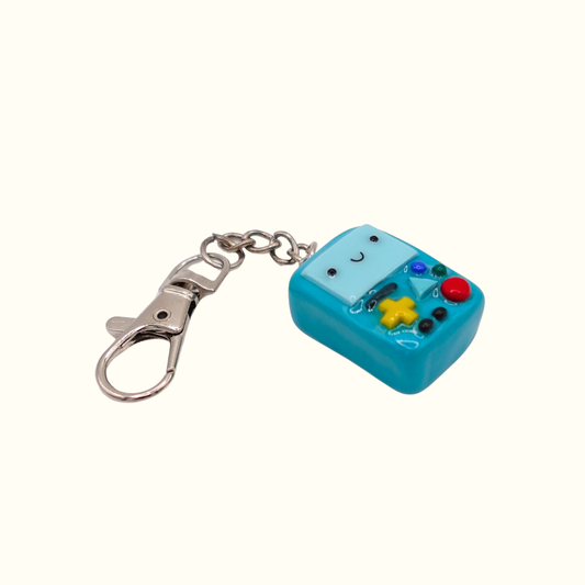 Hand-sculpted Cute Video Game Console Keychain