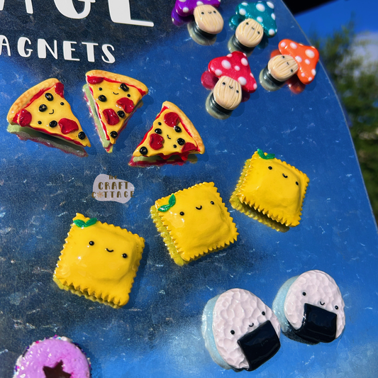Handmade Smiley Corn Magnet