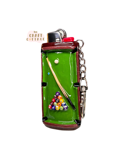 Hand-sculpted Pool Table Lighter Case *PRE-ORDER SEP*