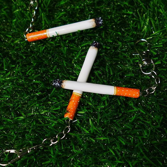 Hand-sculpted Ciggie Keychains