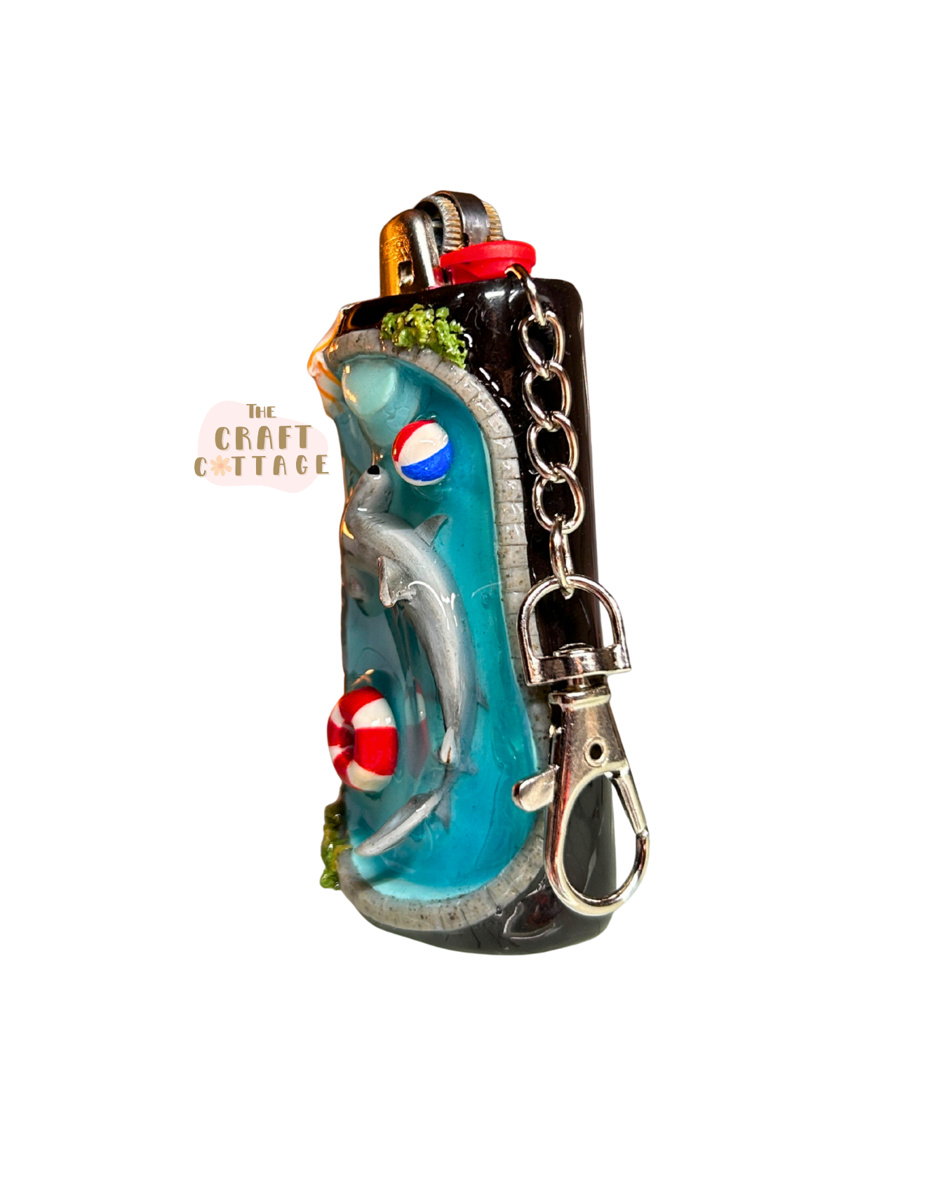 Hand-sculpted Hammerhead Pool Lighter Case *PRE-ORDER SEP*
